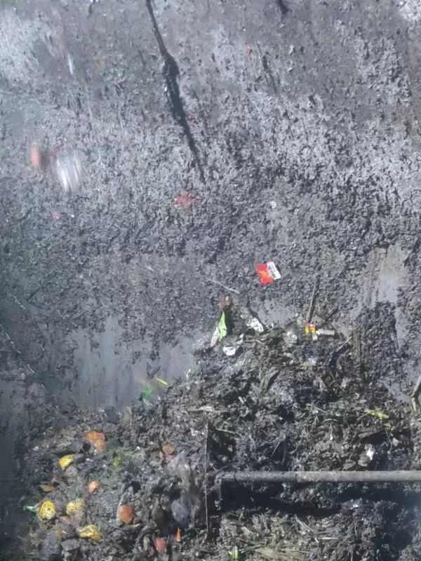 宜秀污水池清理